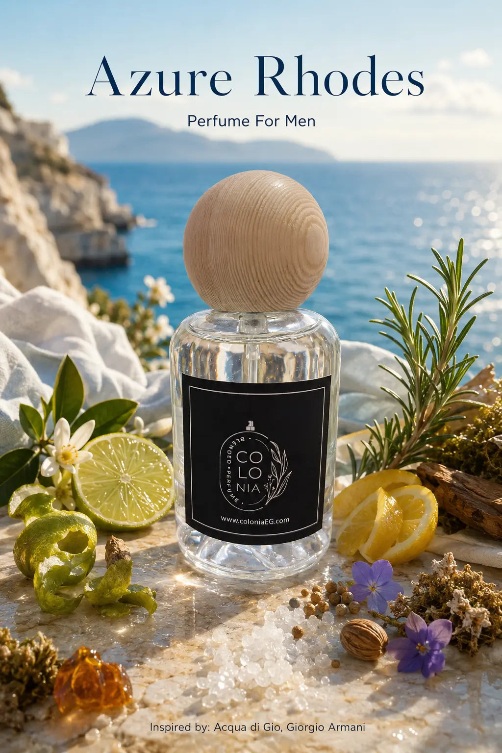 Azure Rhodes (Inspired by Acqua di Gio, Giorgio Armani)
