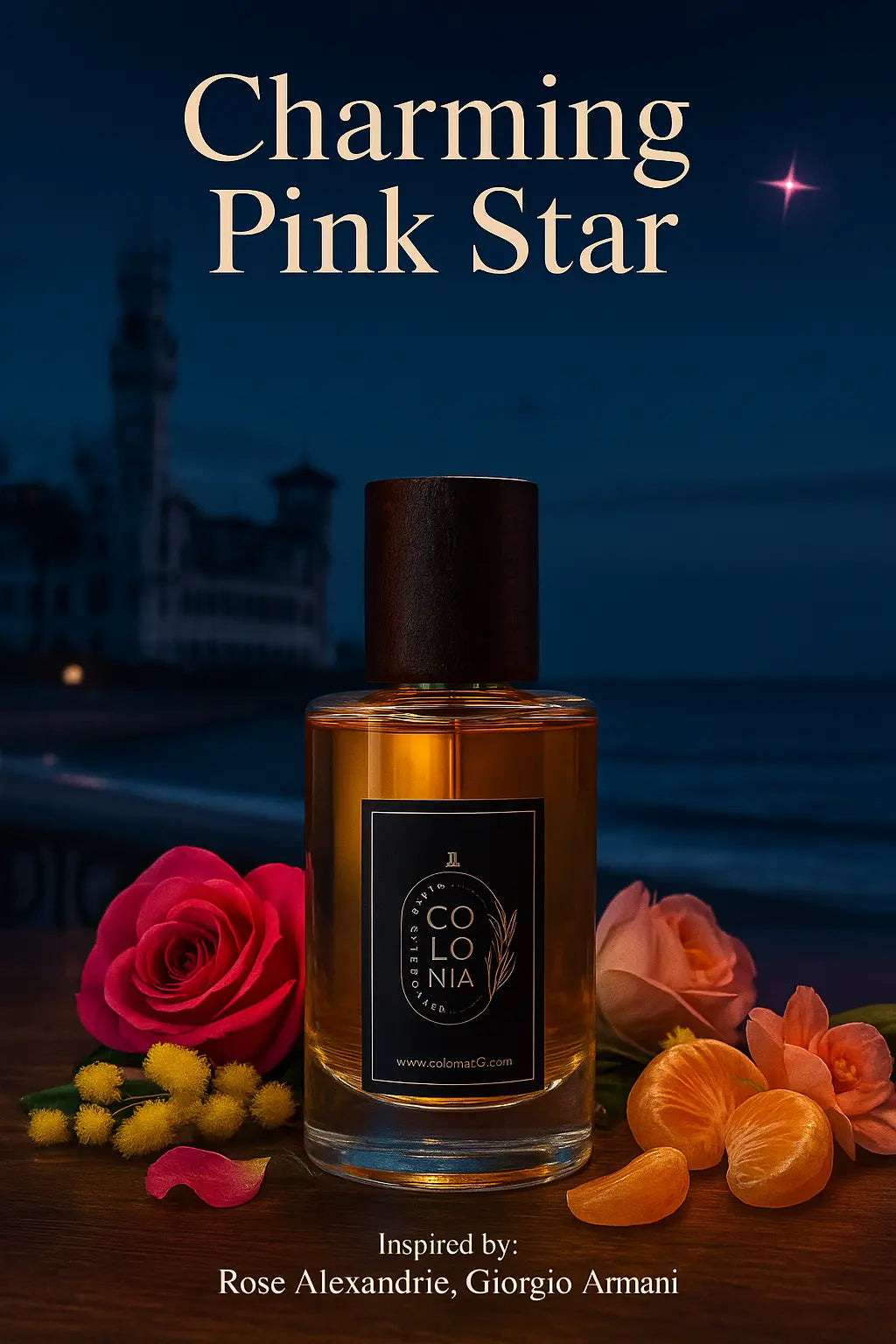 Charming Pink Star (Inspired by Rose Alexandrie, Giorgio Armani)