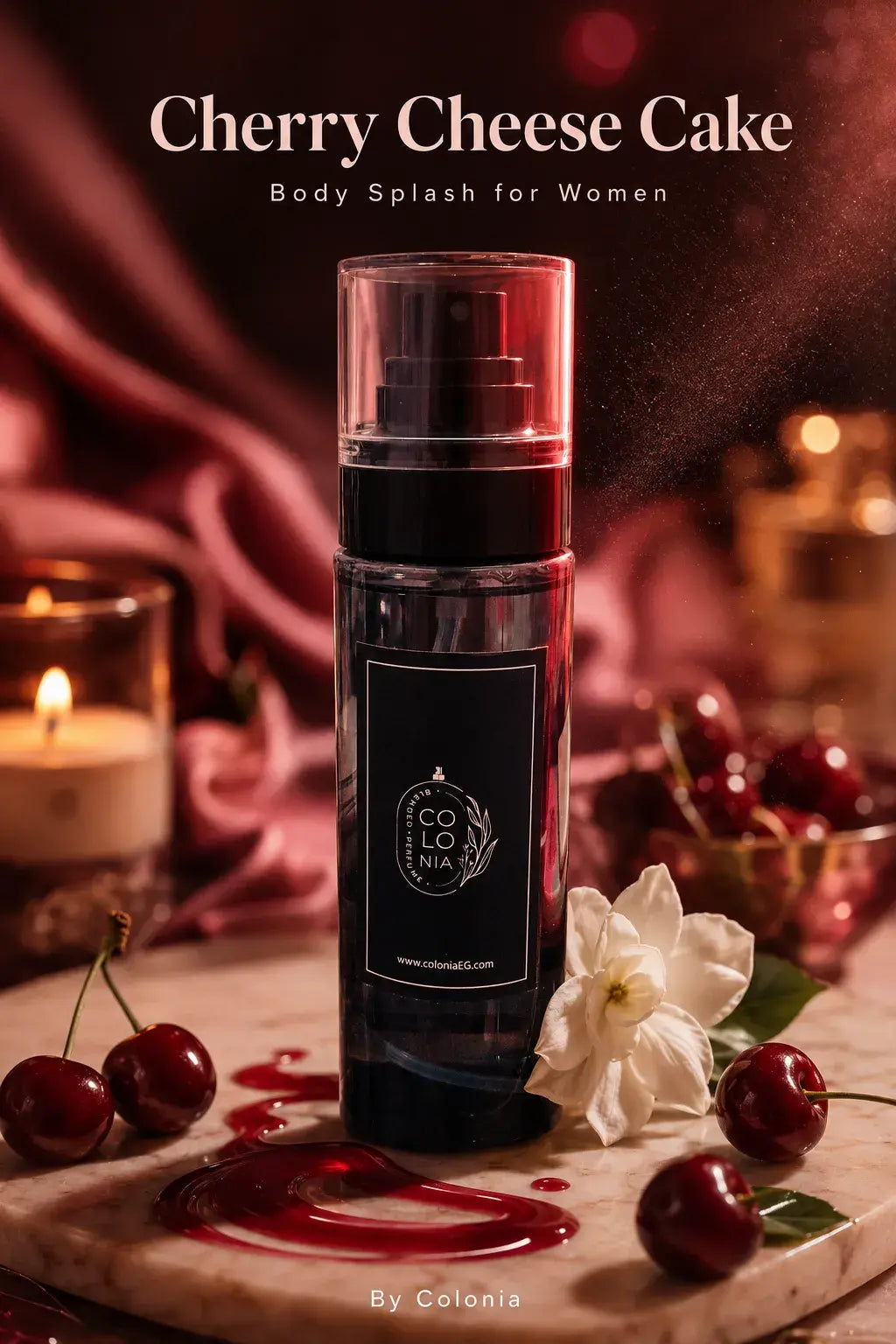 Cherry Cheese Cake (Body Splash For Women by Colonia)