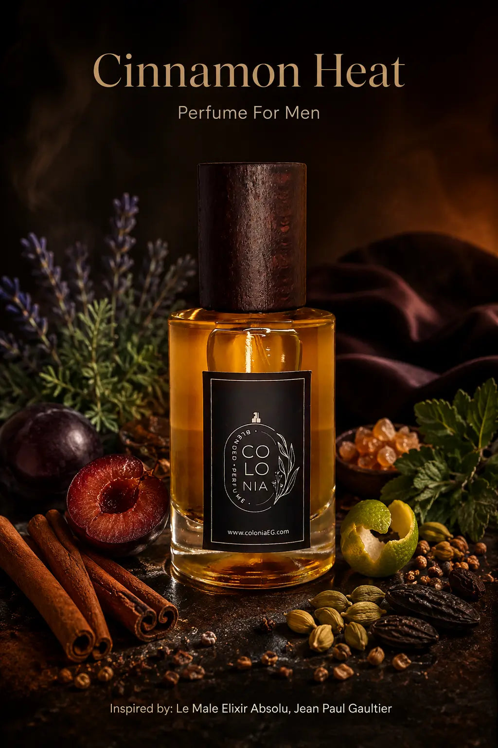 Cinnamon Heat (Inspired by Le Male Elixir Absolu, Jean Paul Gaultier)