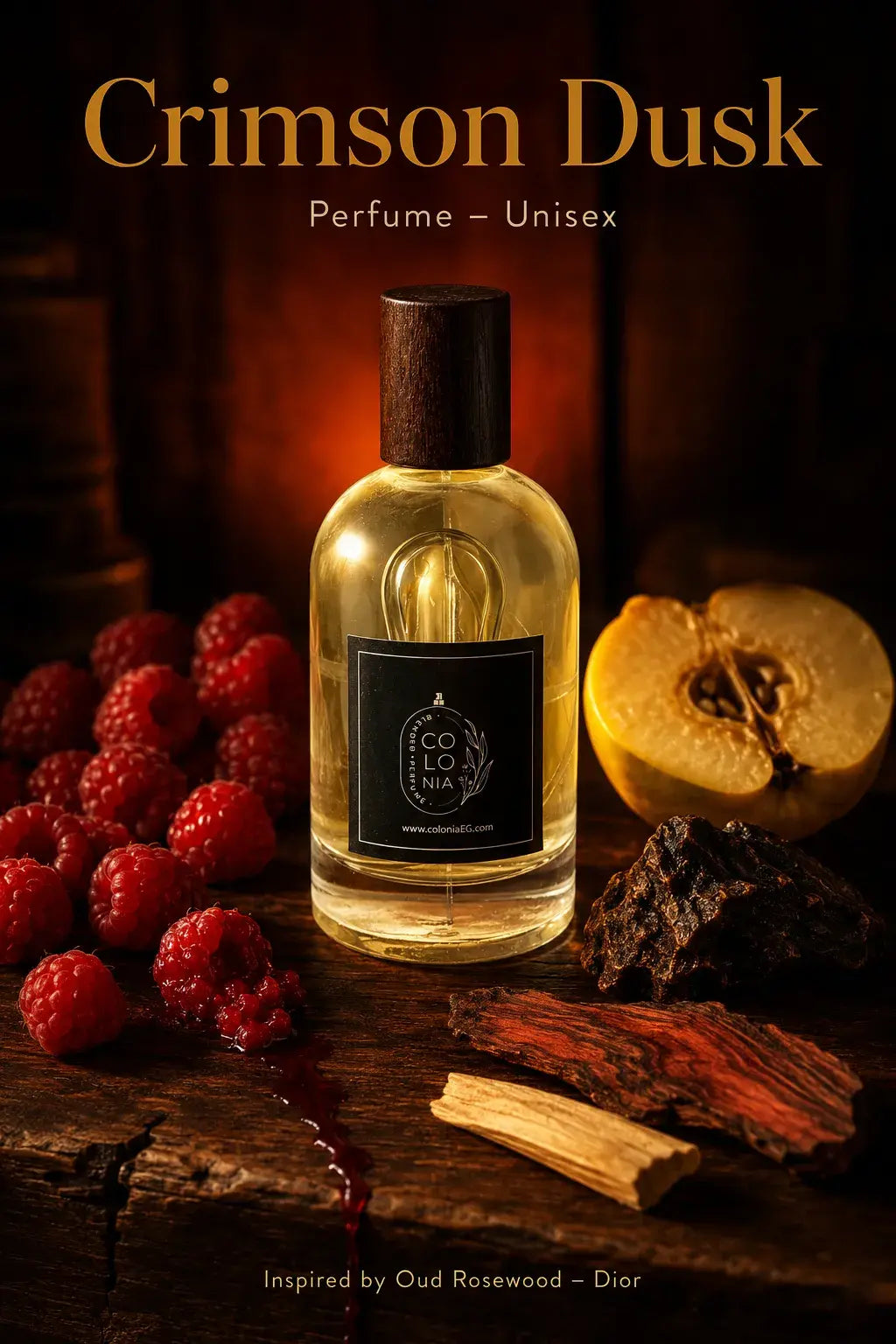 Crimson Dusk (Inspired by Oud Rosewood, Dior)