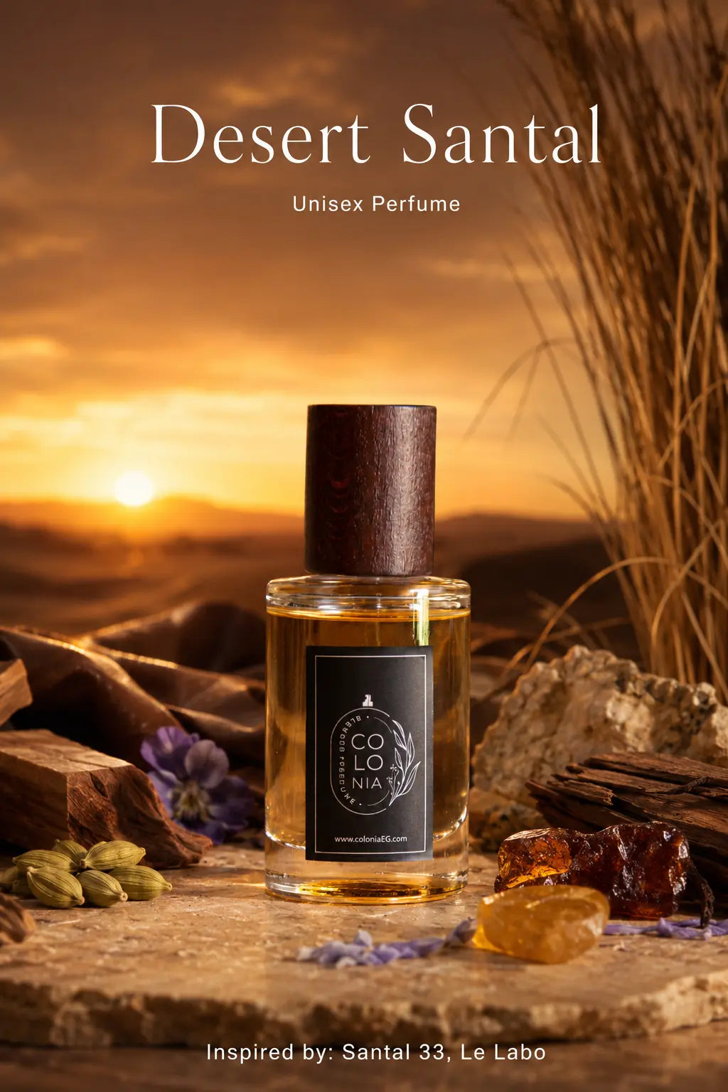 Desert Santal Inspired by (Santal 33, Le Labo)