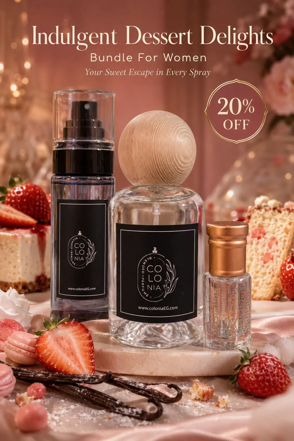 Indulgent Dessert Delights Set