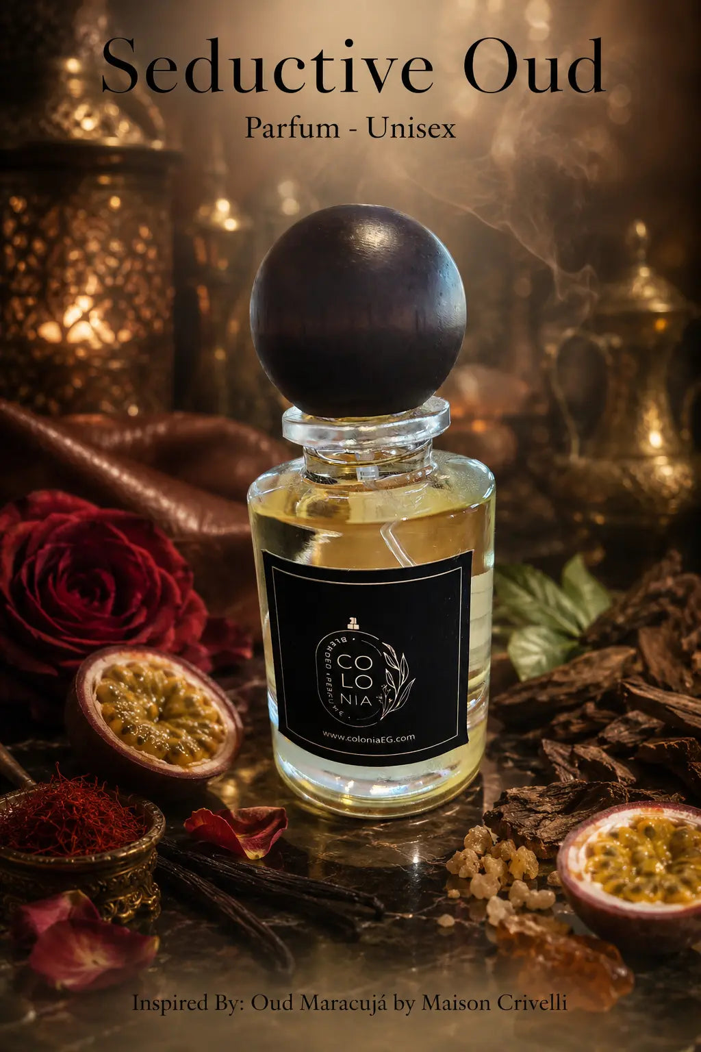 Seductive Oud (Inspired by Oud Maracujá, Maison Crivelli)