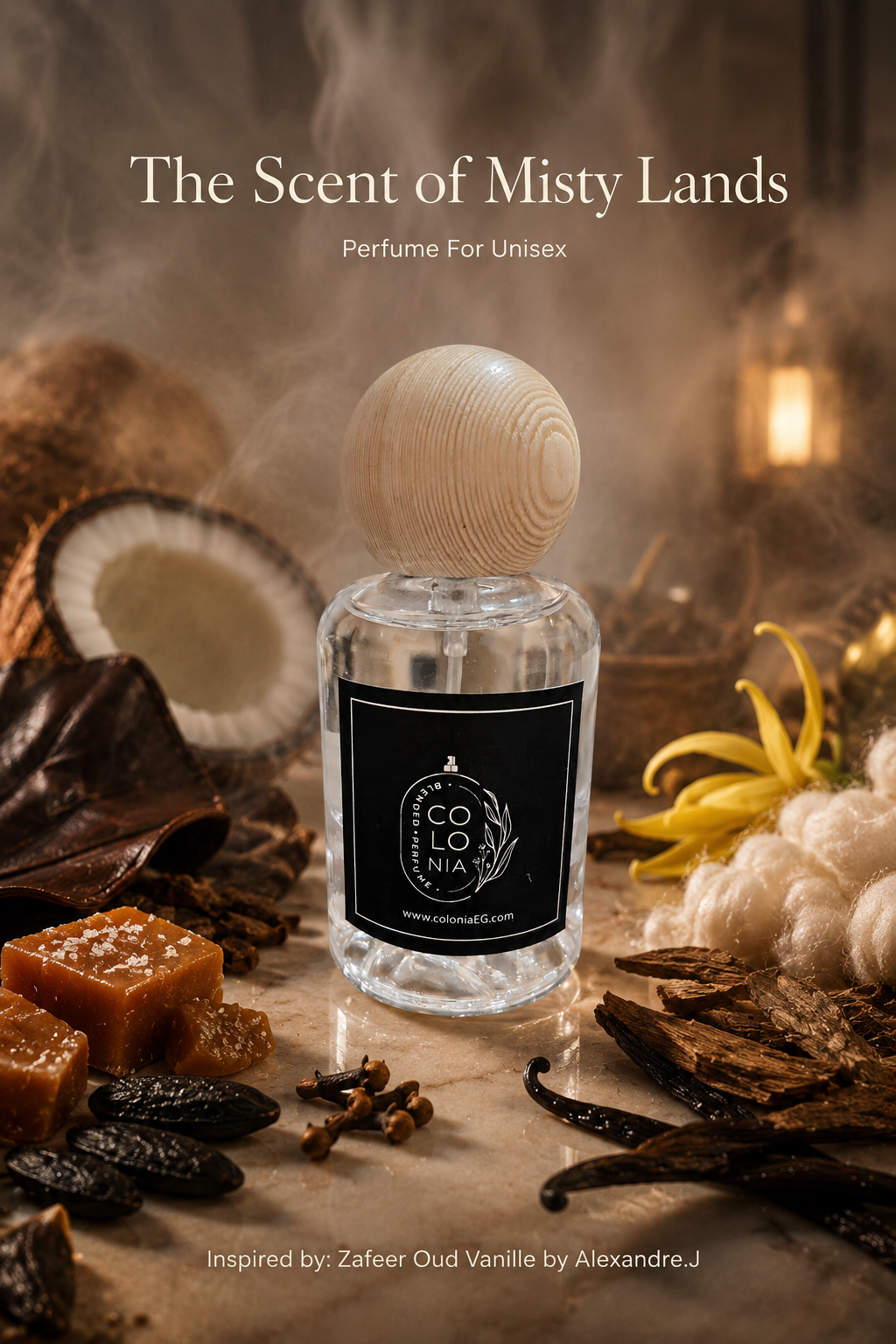 The scent of misty lands (Inspired by Zafeer Oud Vanille, Alexandre.J)
