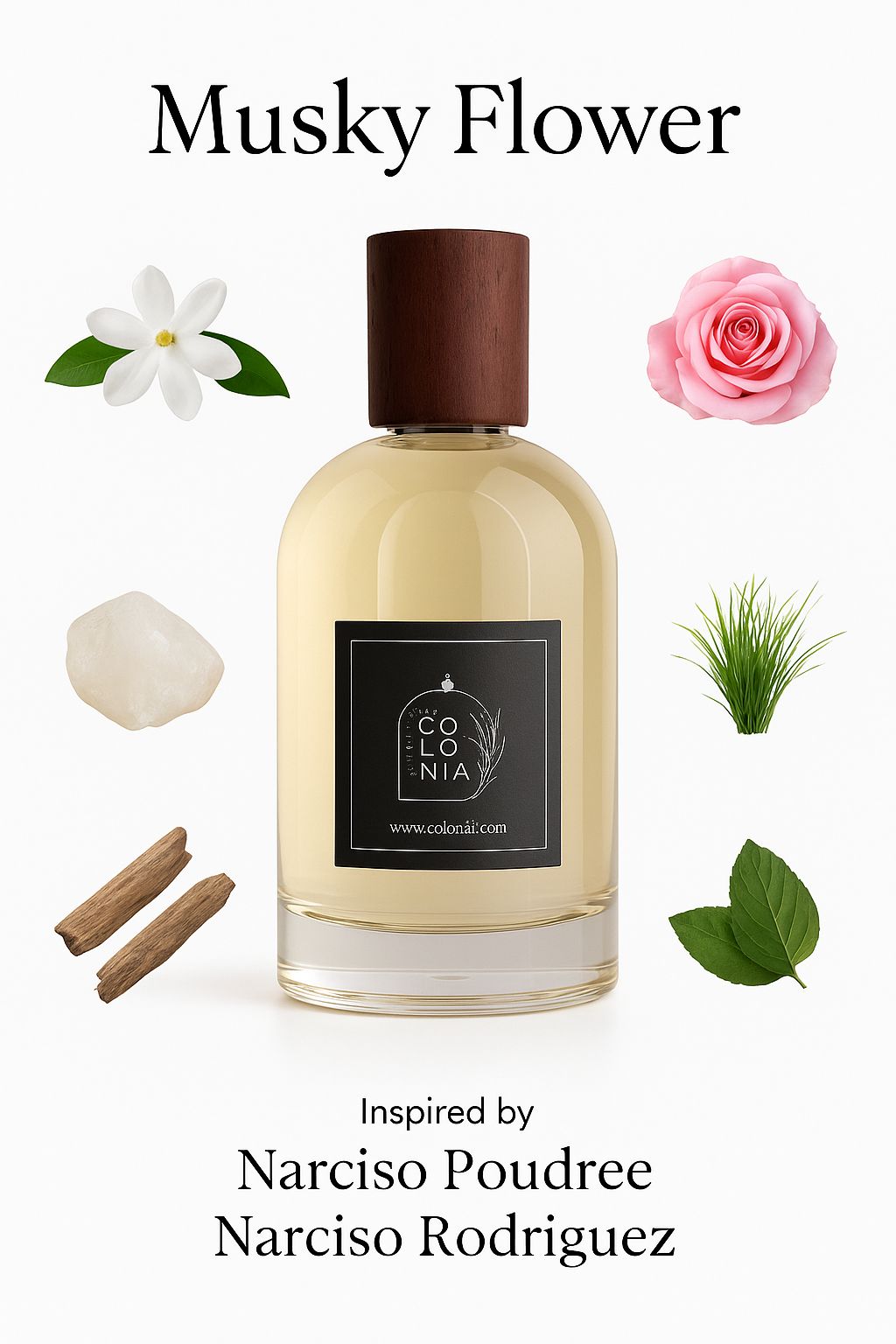Musky Flower (Inspired by Narciso Poudree, Narciso Rodriguez )