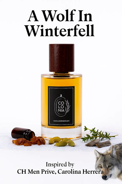 A Wolf In Winterfell (Inspired by CH Men Prive, Carolina Herrera)