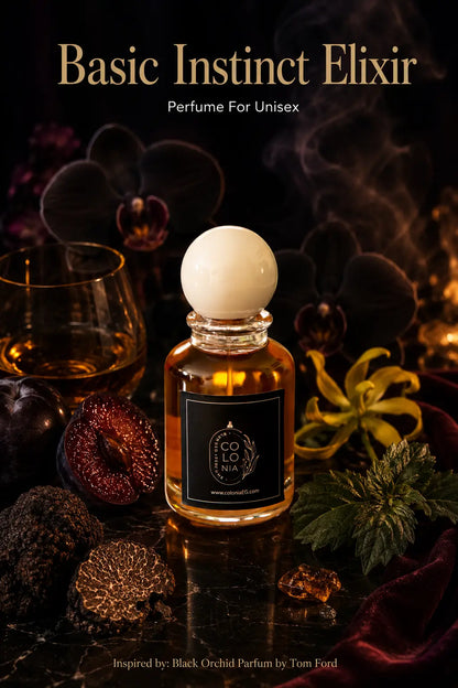 Basic Instinct Elixir (Inspired by Black Orchid Parfum, Tom Ford)