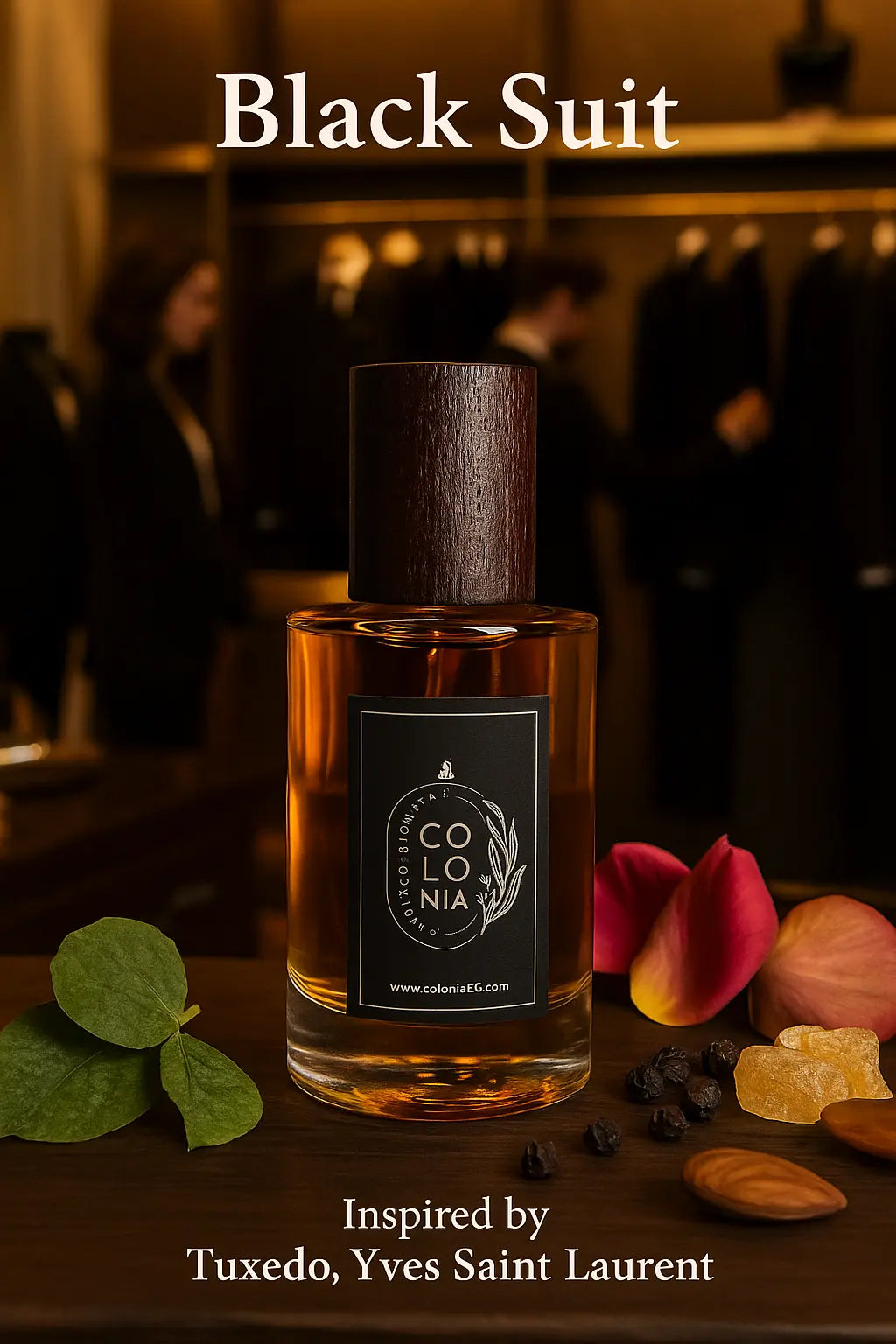 Black Suit (Inspired by Tuxedo, Yves Saint Laurent)