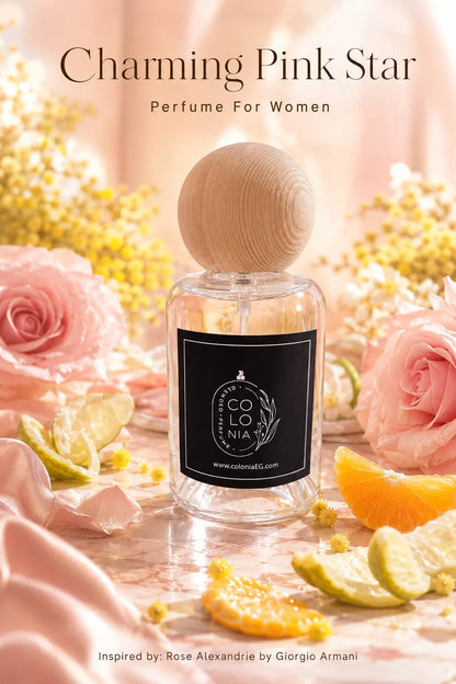 Charming Pink Star (Inspired by Rose Alexandrie, Giorgio Armani)