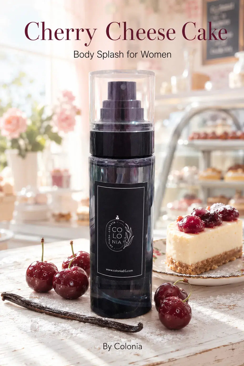 Cherry Cheese Cake (Body Splash For Women by Colonia)