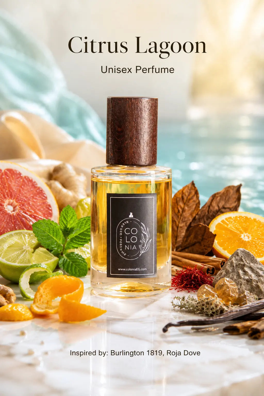 Citrus Lagoon (Inspired by Burlington 1819, Roja Dove)