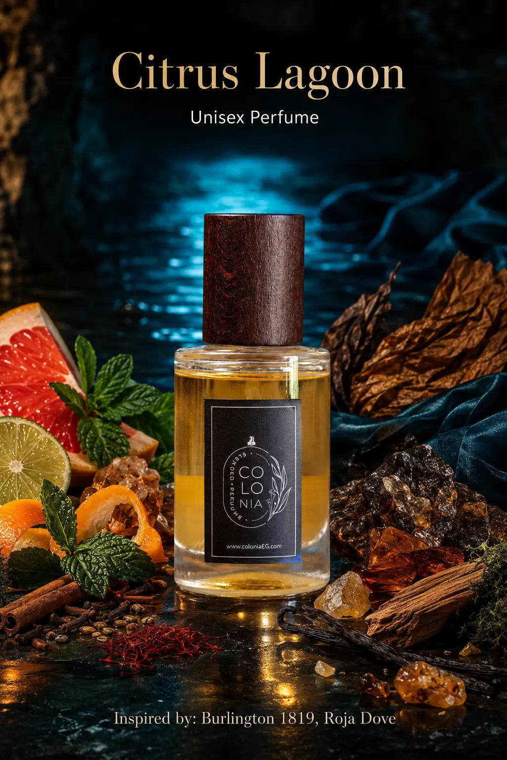 Citrus Lagoon (Inspired by Burlington 1819, Roja Dove)