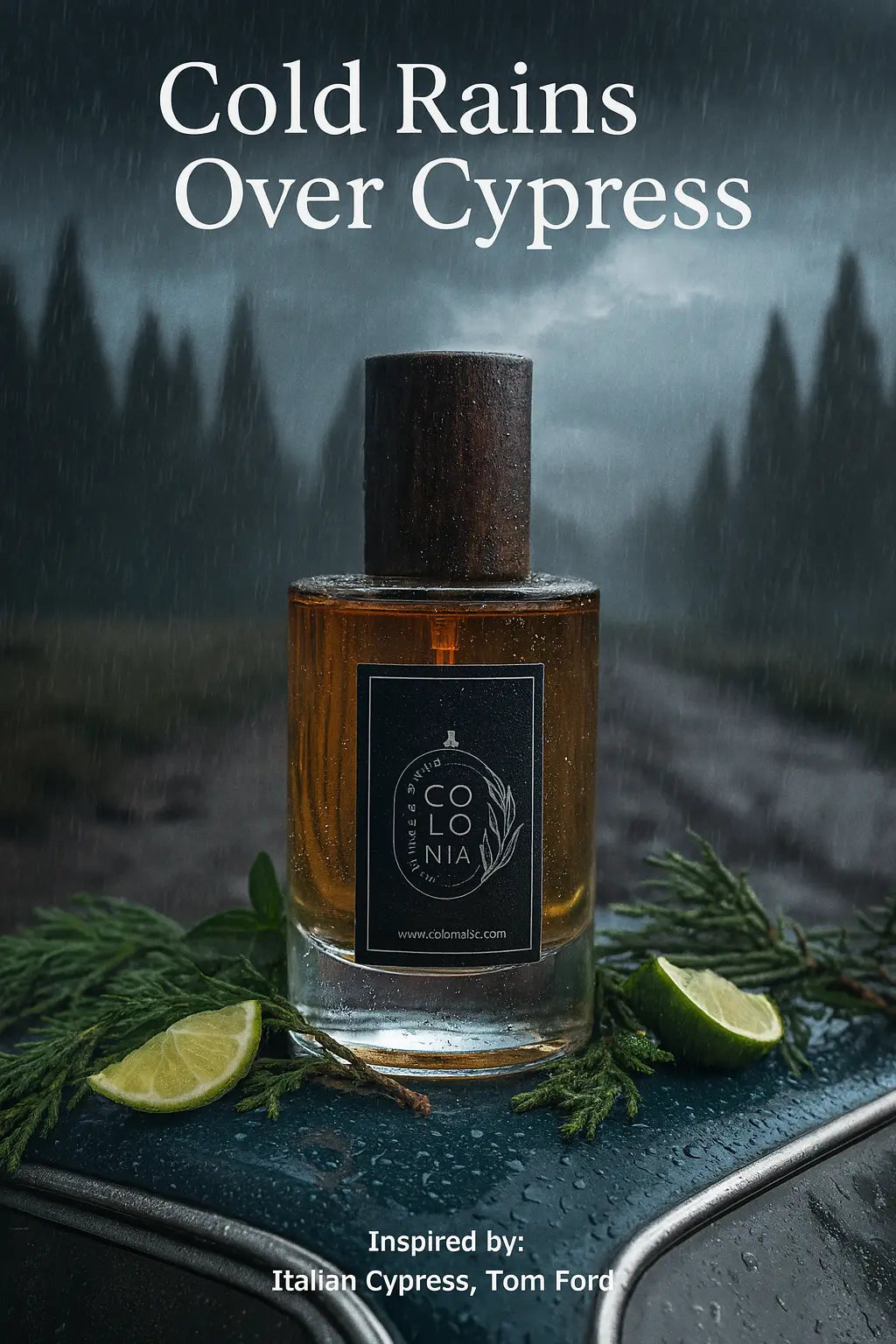 Cold Rains Over Cypress (Inspired by Italian Cypress, Tom Ford)