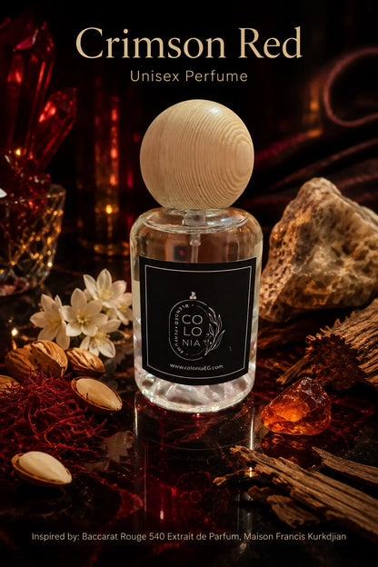 Crimson Red (Inspired by Baccarat Rouge 540  Extrait de Parfum, Maison Francis Kurkdjian)
