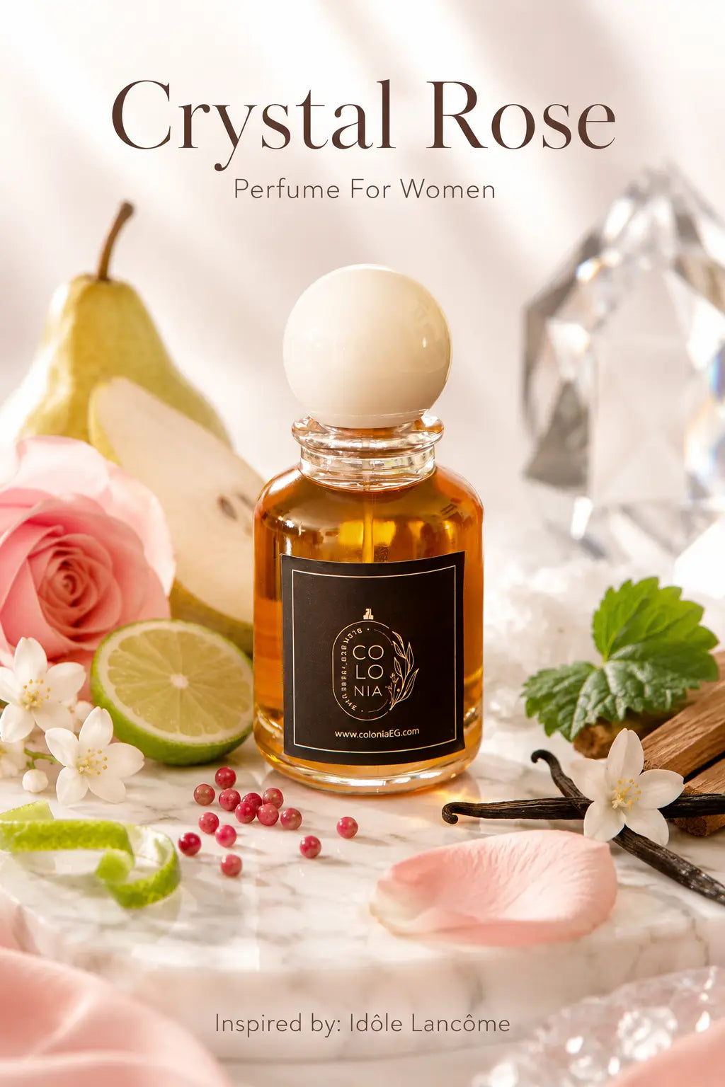 Crystal Rose (Inspired by Idôle Lancôme)