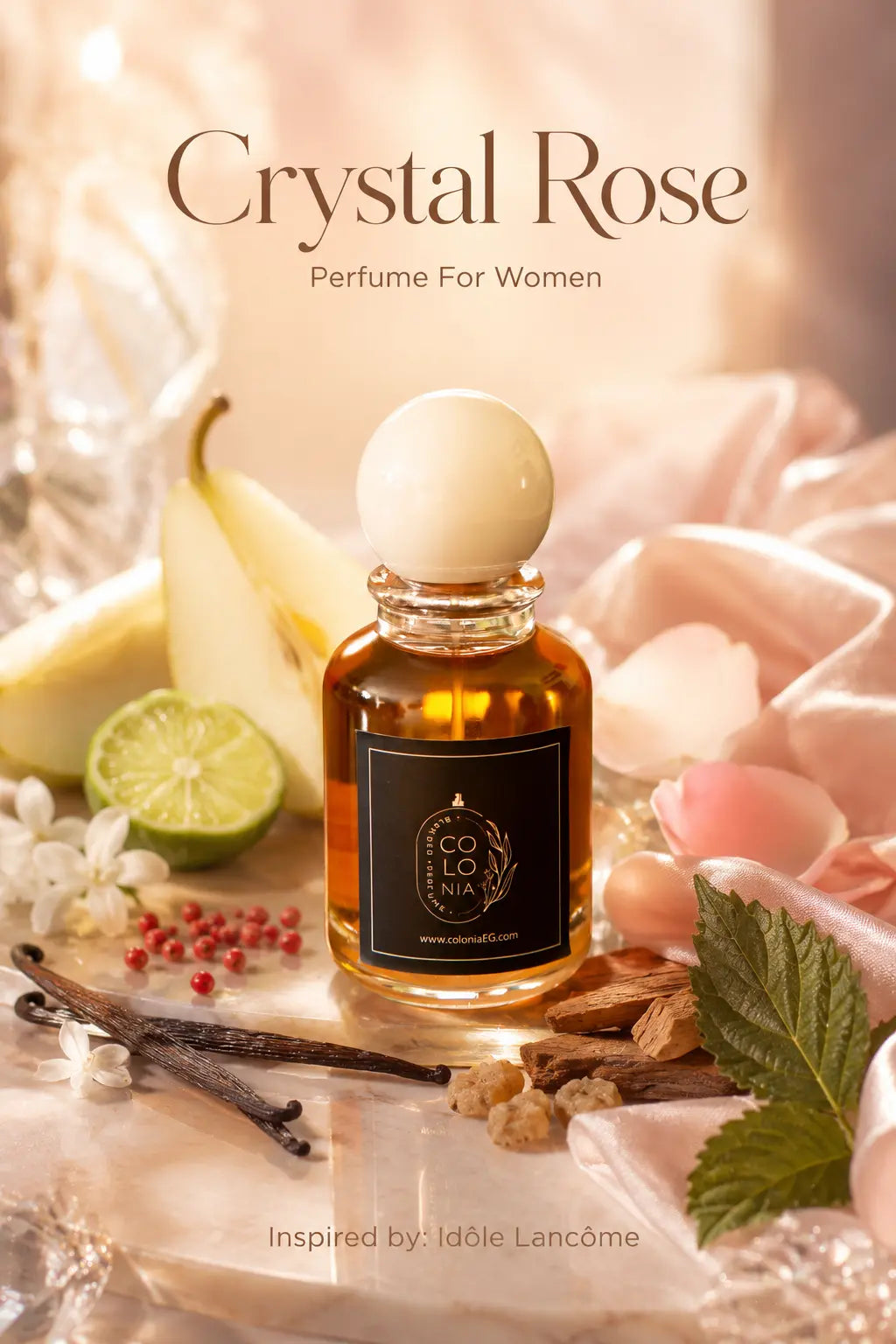 Crystal Rose (Inspired by Idôle Lancôme)