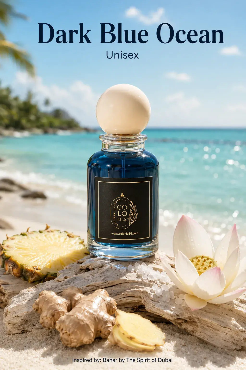 Dark Blue Ocean (Inspired by Bahar, The Spirit of Dubai)