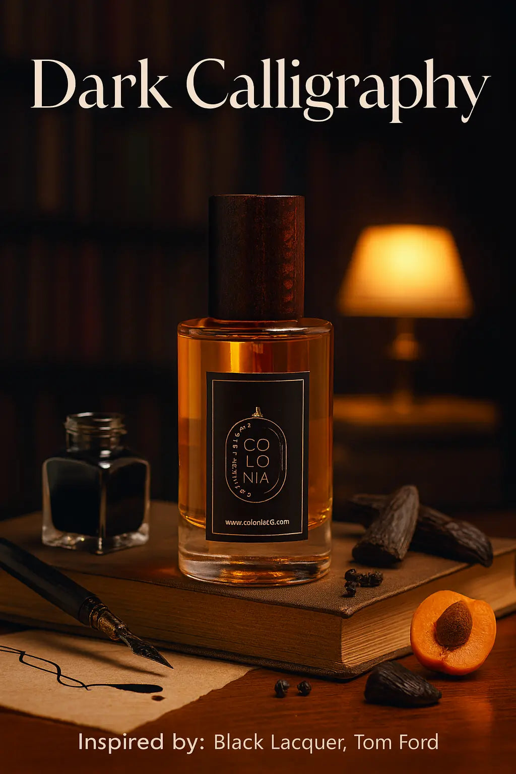 Dark Calligraphy (Inspired by Black Lacquer, Tom Ford)