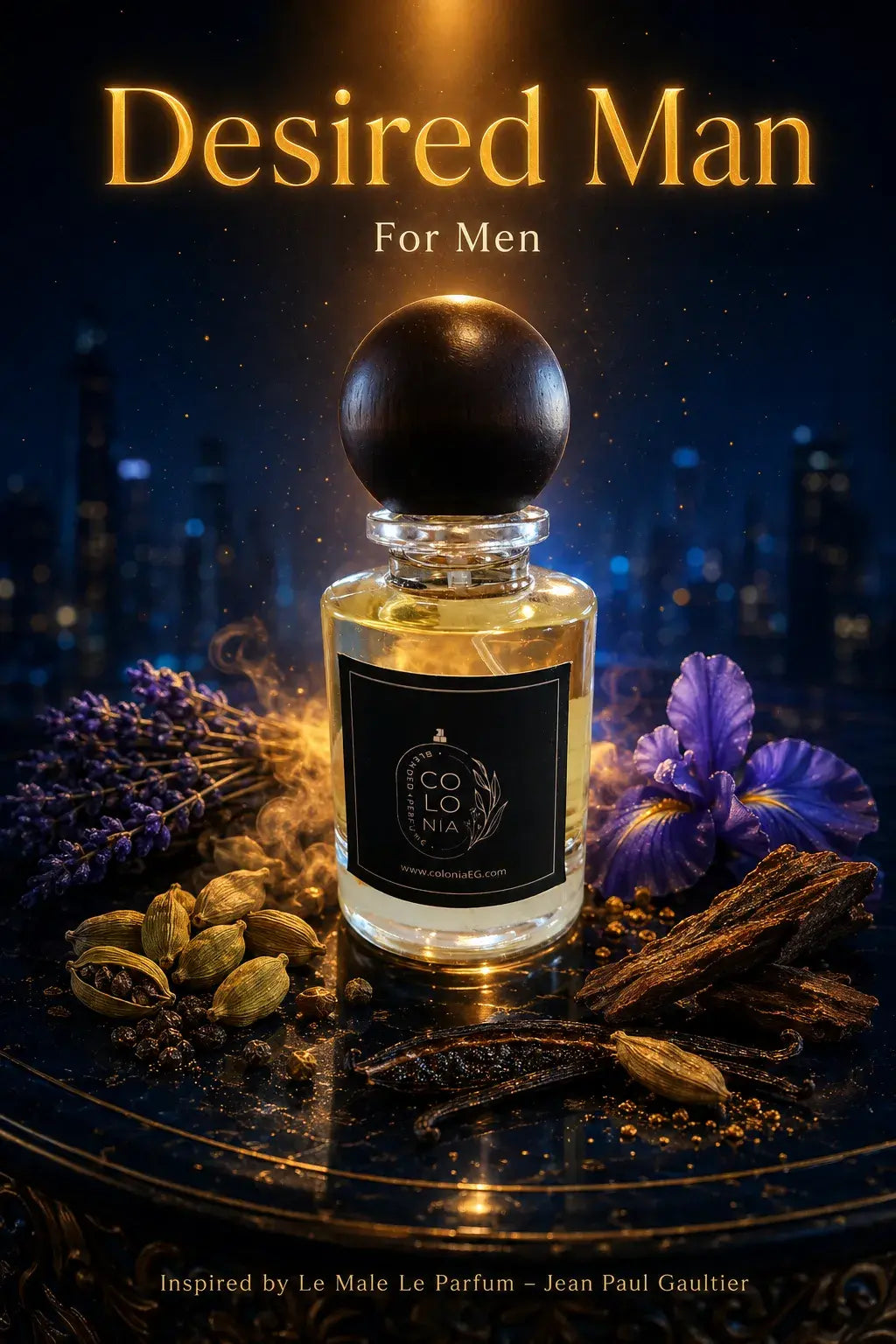 Desired Man (Inspired by Le Male Le Parfums, Jean Paul Gaultier)
