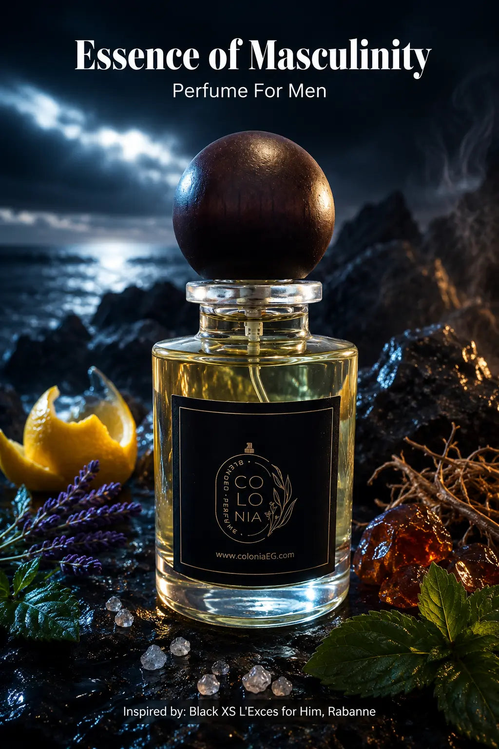 Essence of Masculinity (Inspired by Black XS L'Exces for Him, Rabanne)