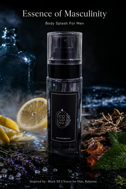 Essence of Masculinity (Body Splash For Men Inspired by Black XS L'Exces for Him, Rabanne)