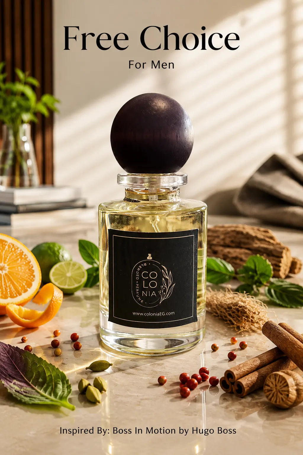 Free Choice (Inspired by Boss In Motion, Hugo Boss)