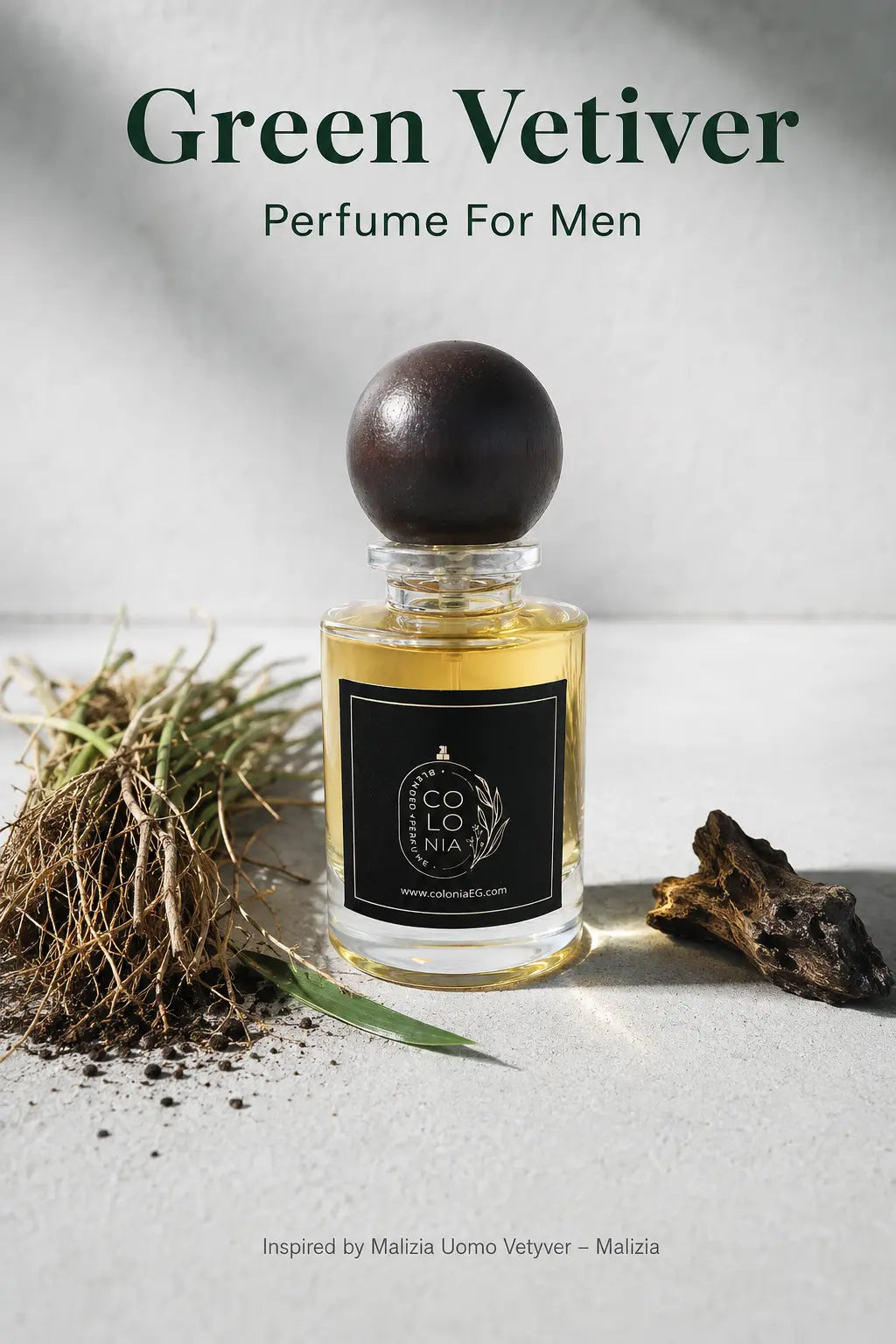 Green Vetiver (Inspired by Malizia Uomo Vetyver, Malizia)