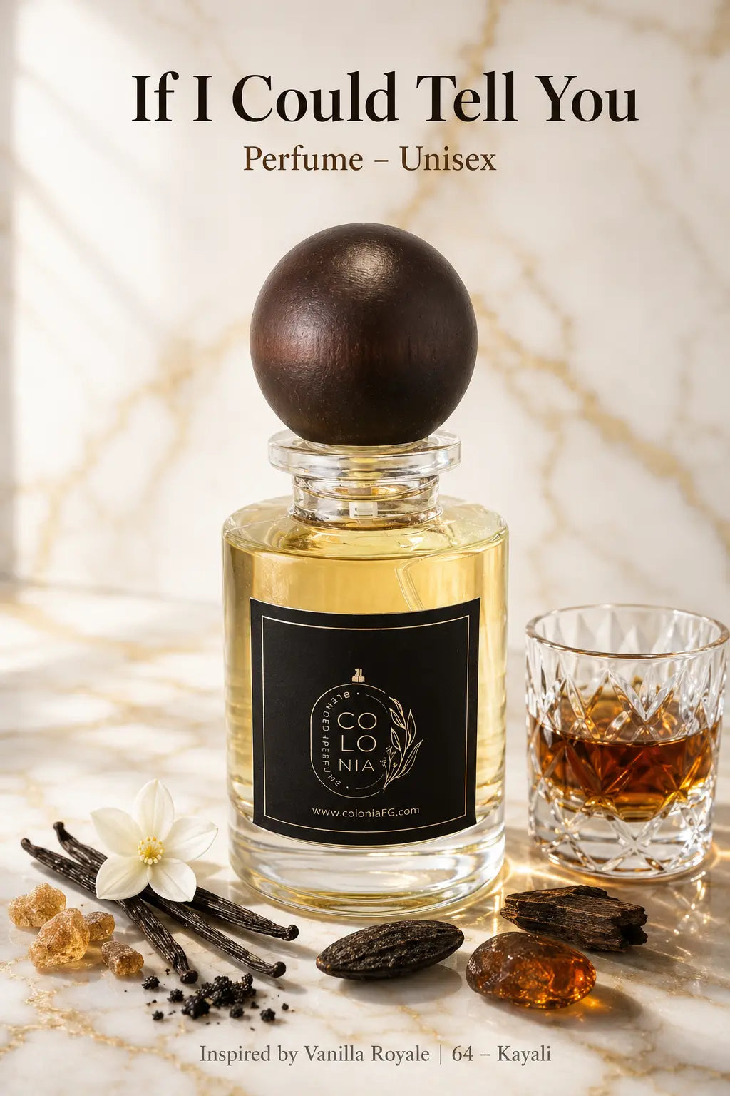 If I Could Tell You (Inspired by Vanilla Royale Sugared Patchouli | 64, Kayali)