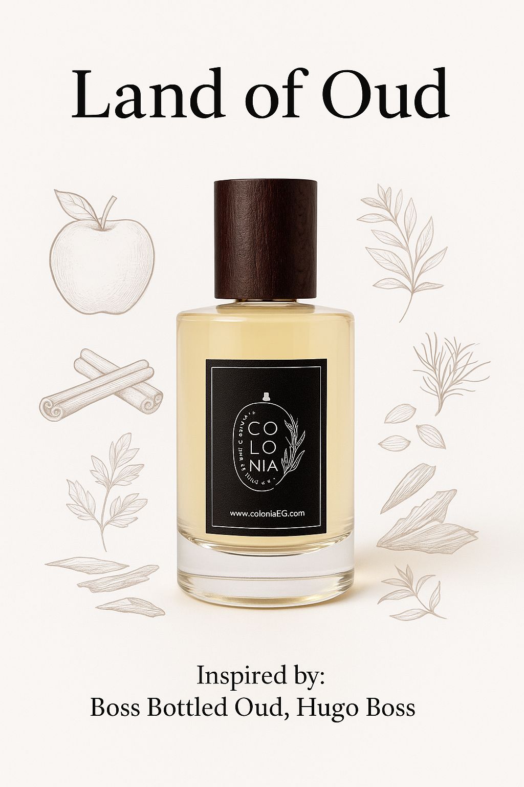 Land of Oud (Inspired by Boss Bottled Oud, Hugo Boss)