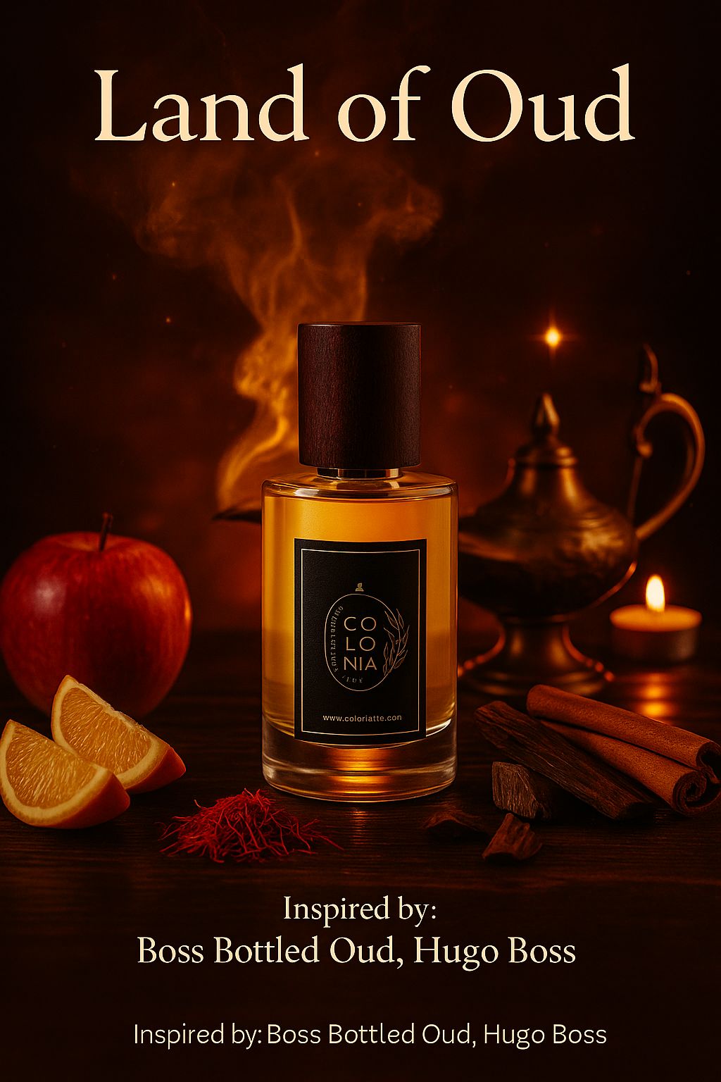 Land of Oud (Inspired by Boss Bottled Oud, Hugo Boss)