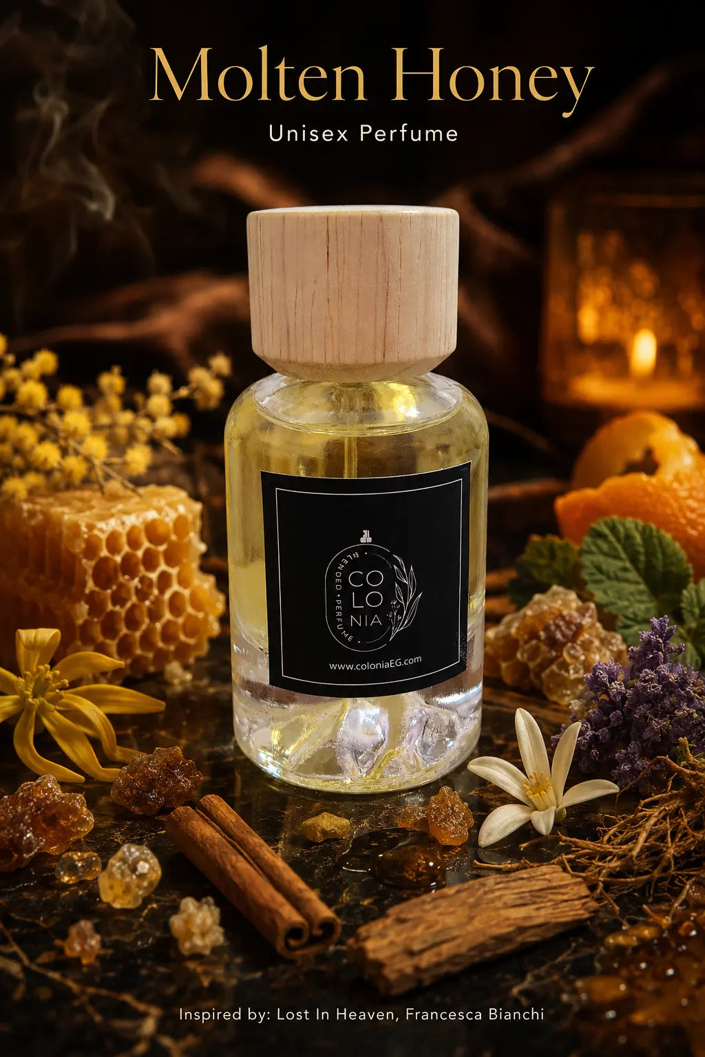 Molten Honey (Inspired by Lost In Heaven, Francesca Bianchi)