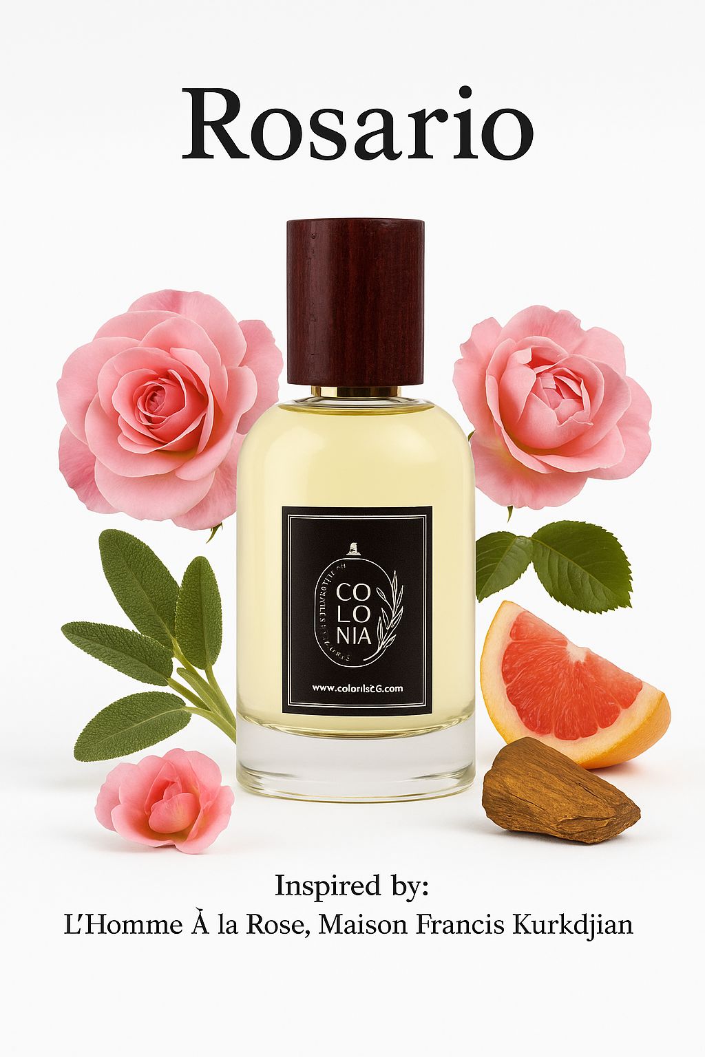 Rosario (Inspired by L'Homme À la Rose, Maison Francis Kurkdjian)
