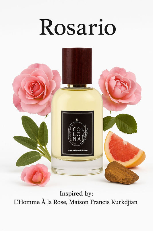 Rosario (Inspired by L'Homme À la Rose, Maison Francis Kurkdjian)