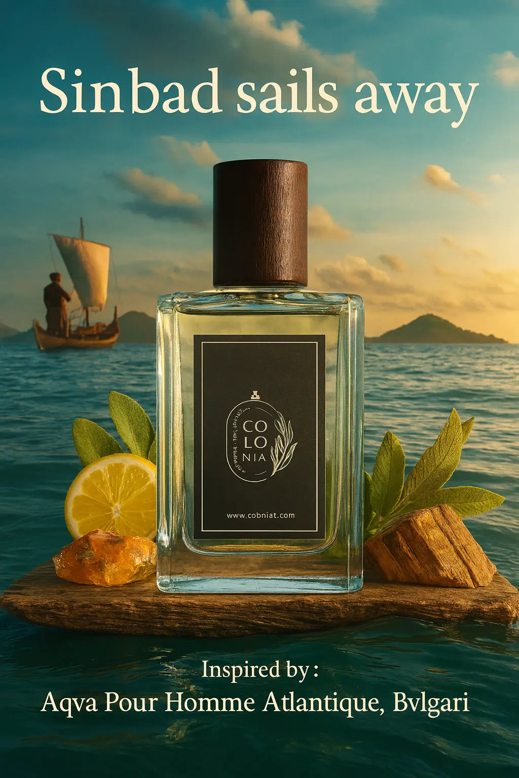 Sinbad sails away (Inspired by Aqva Pour Homme Atlantiqve, Bvlgari)