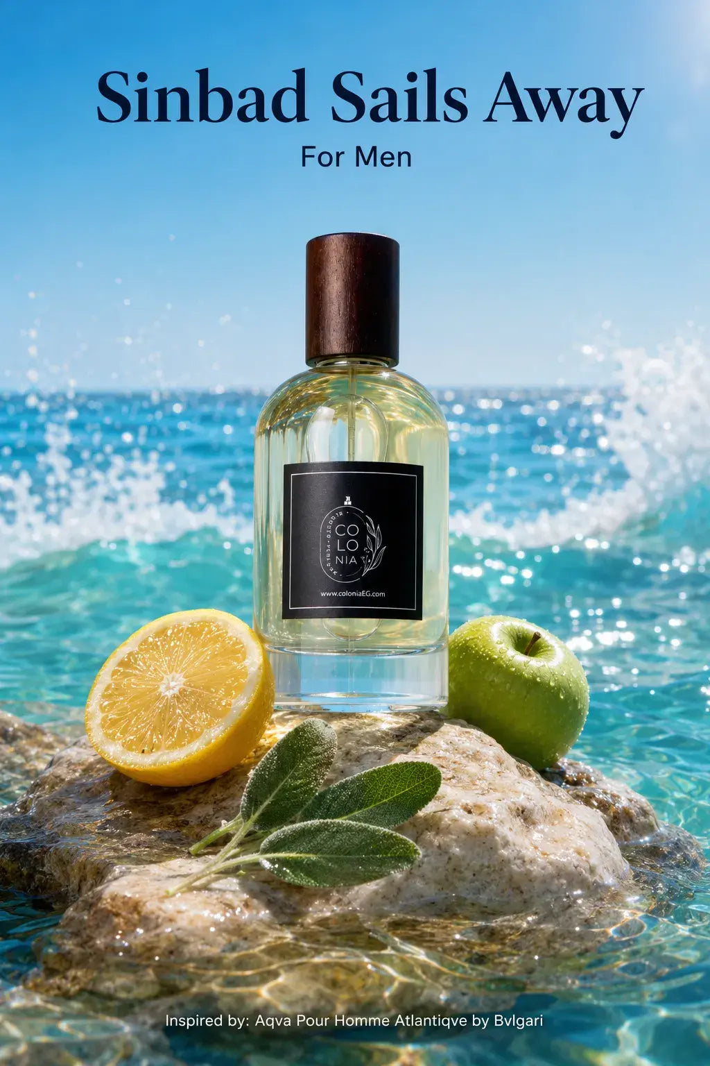 Sinbad sails away (Inspired by Aqva Pour Homme Atlantiqve, Bvlgari)