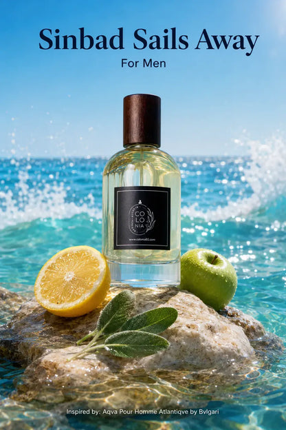 Sinbad sails away (Inspired by Aqva Pour Homme Atlantiqve, Bvlgari)