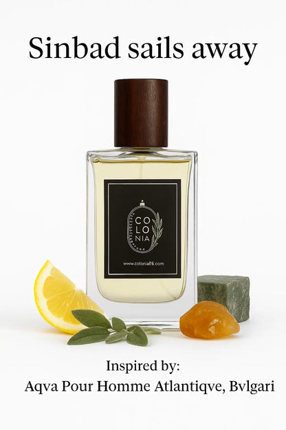 Sinbad sails away (Inspired by Aqva Pour Homme Atlantiqve, Bvlgari)