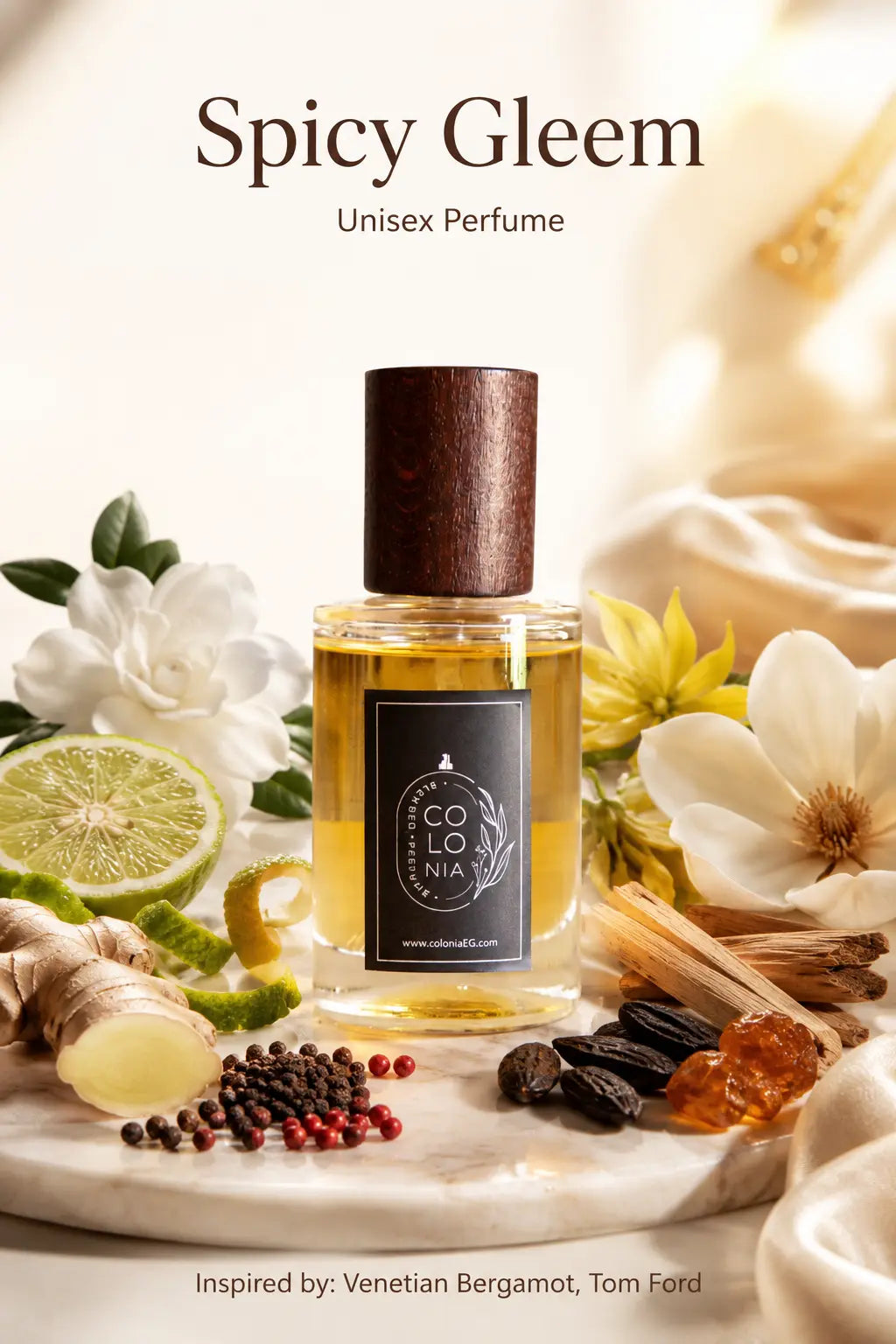 Spicy Gleem (Inspired by Venetian Bergamot, Tom Ford)