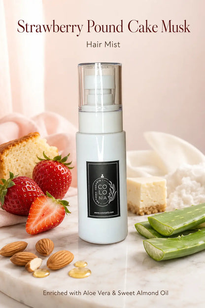 Strawberry Pound Cake Musk (Hair Mist For Women by Colonia) 50ML