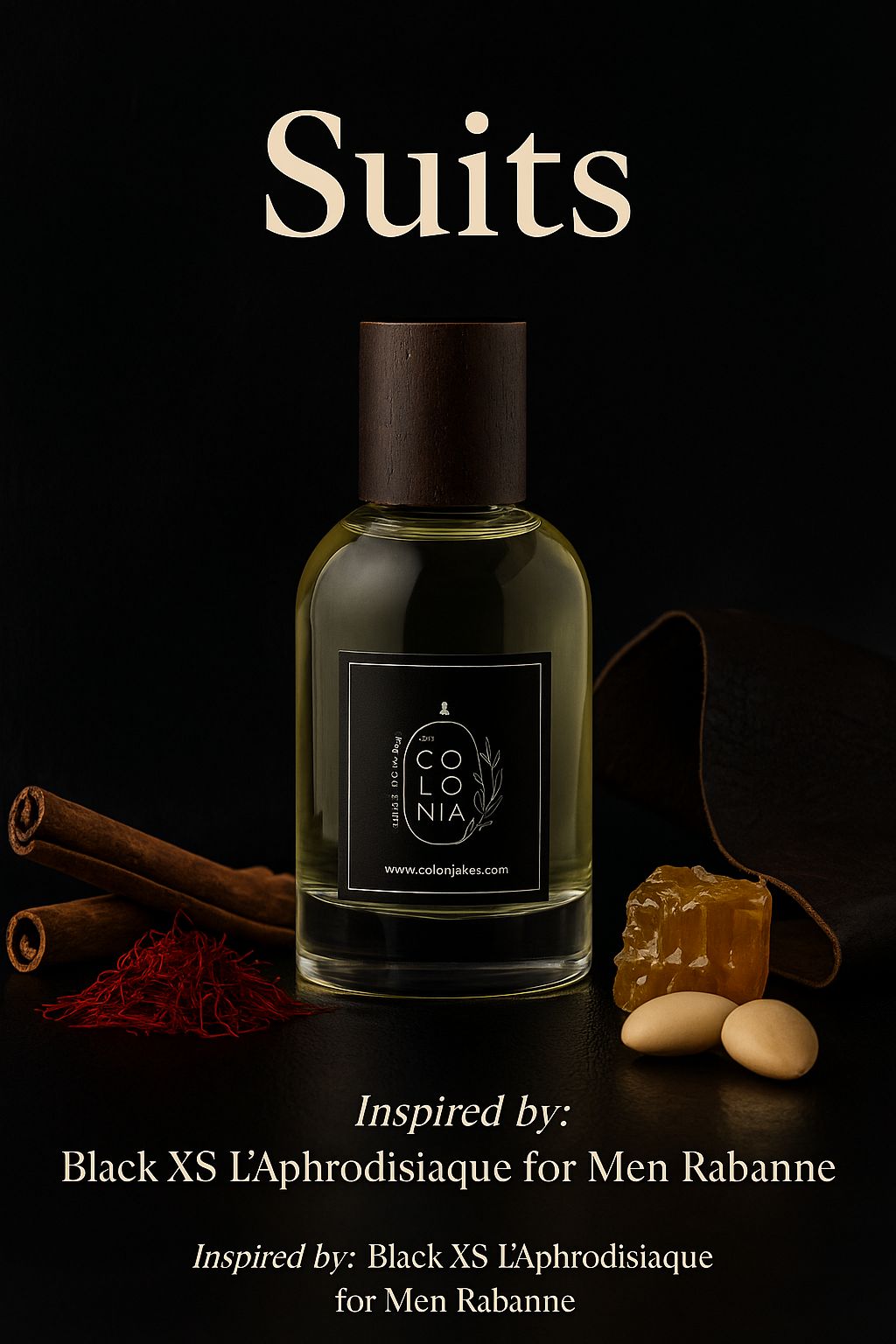 Suits (Inspired by Black XS L'Aphrodisiaque For Men, Rabanne)