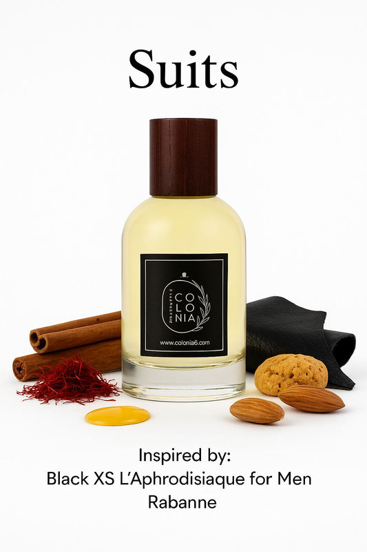 Suits (Inspired by Black XS L'Aphrodisiaque For Men, Rabanne)