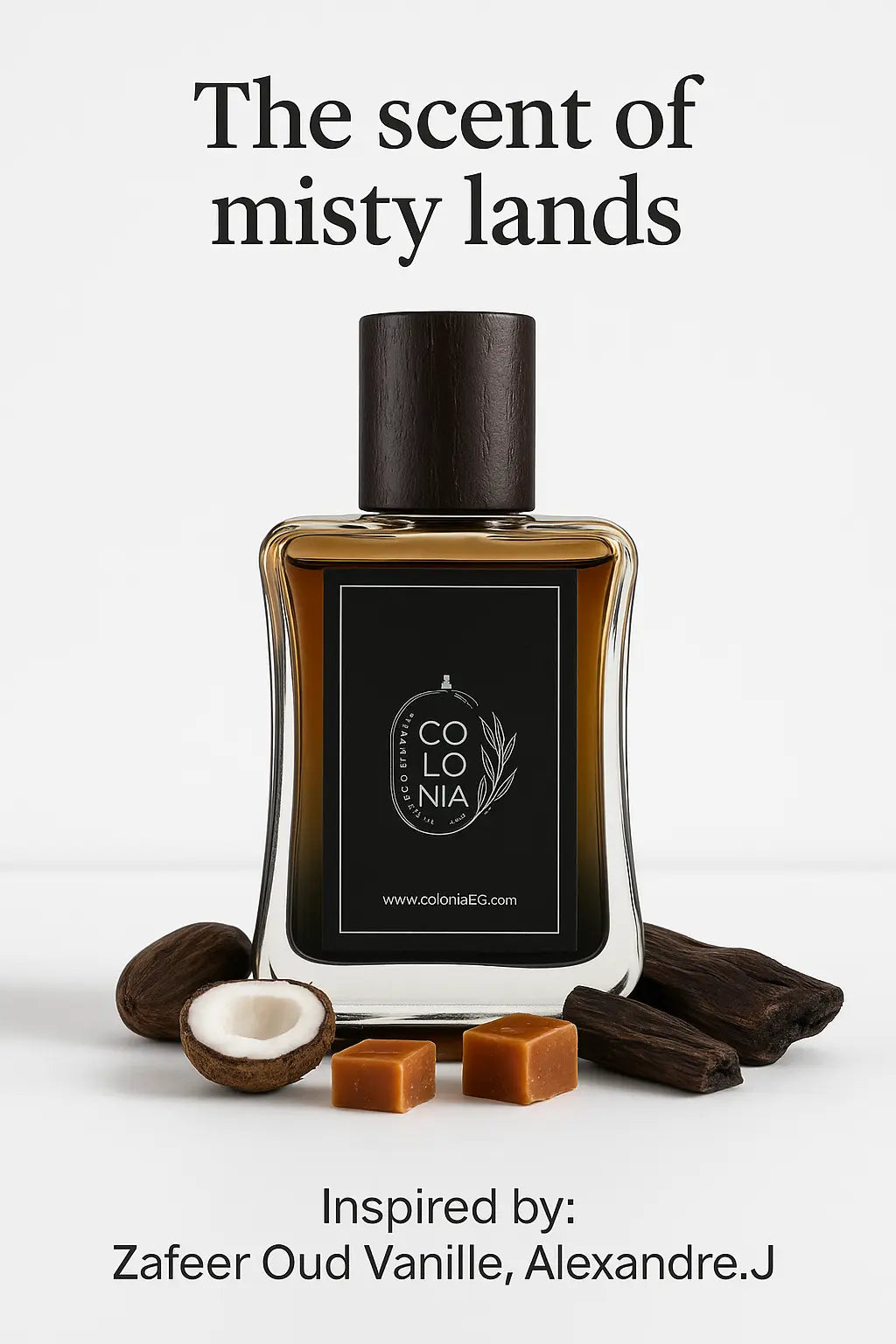 The scent of misty lands (Inspired by Zafeer Oud Vanille, Alexandre.J)