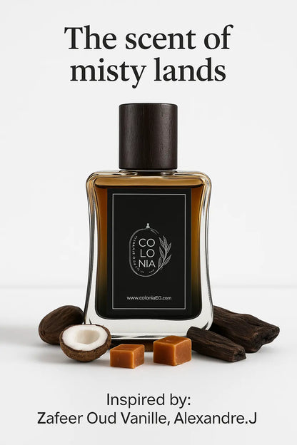The scent of misty lands (Inspired by Zafeer Oud Vanille, Alexandre.J)