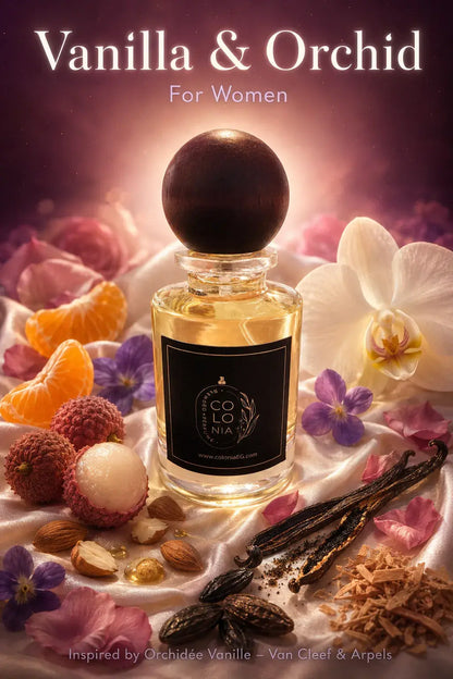 Vanilla & Orchid (Inspired by Orchidee Vanille, Van Cleef & Arpels)