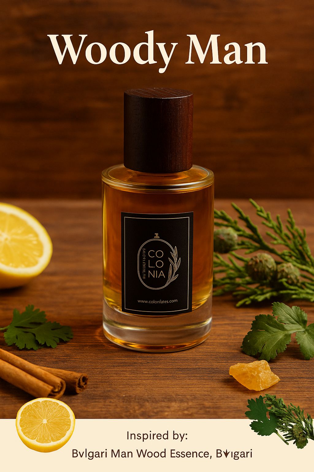 Woody Man (Inspired by Bvlgari Man Wood Essence, Bvlgari)