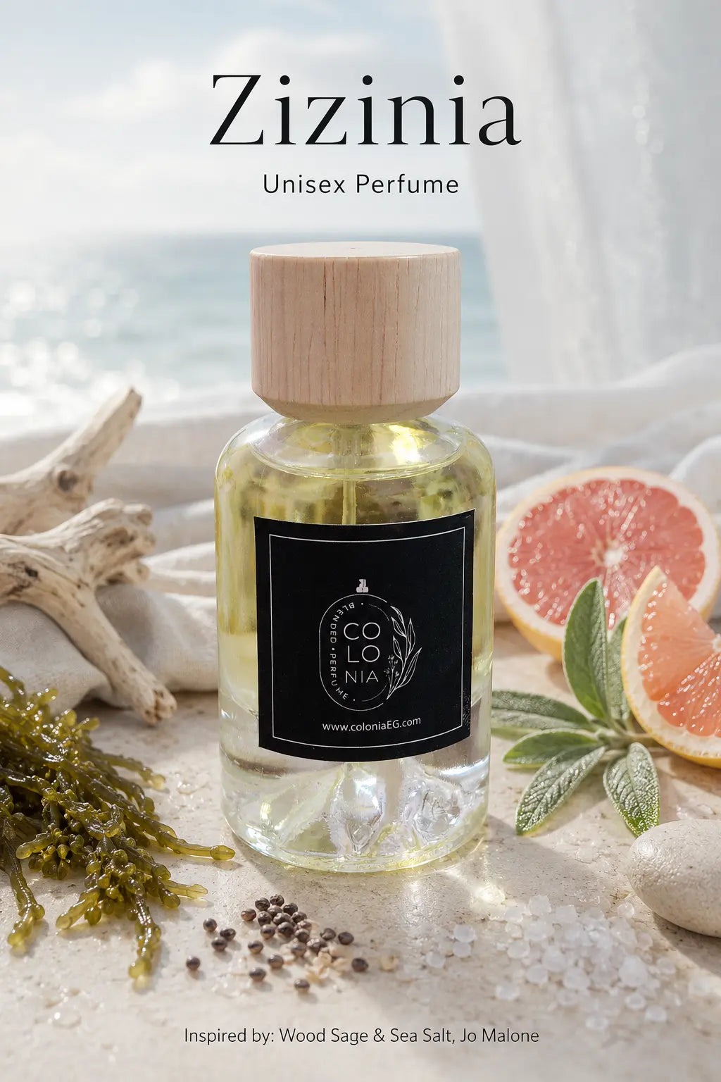 Zizinia (Inspired by Wood Sage & Sea Salt, Jo Malone)