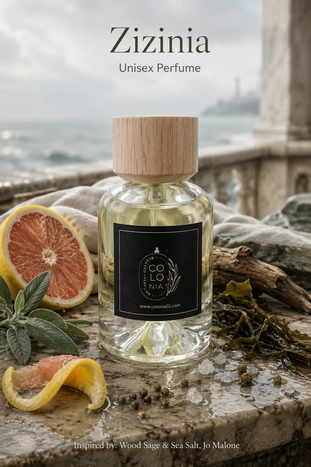 Zizinia (Inspired by Wood Sage & Sea Salt, Jo Malone)